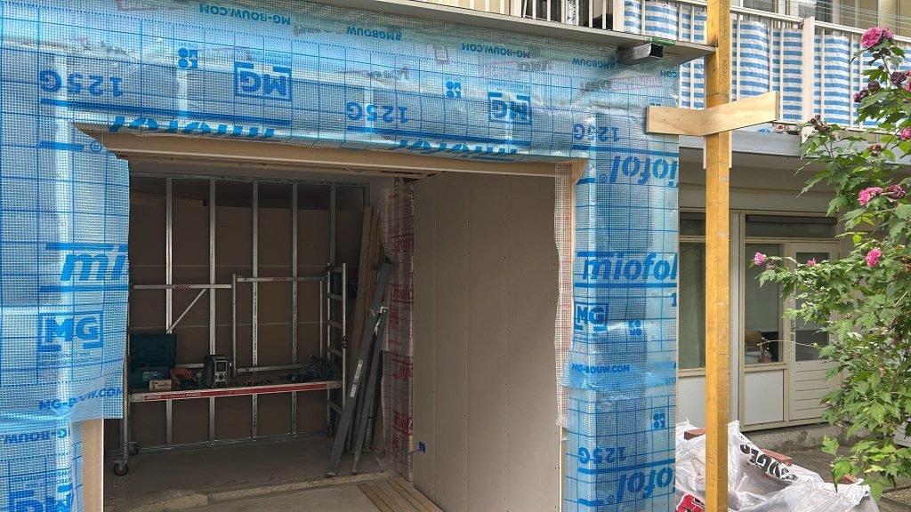 Aanbouw 6 breed en 4 diep hsb